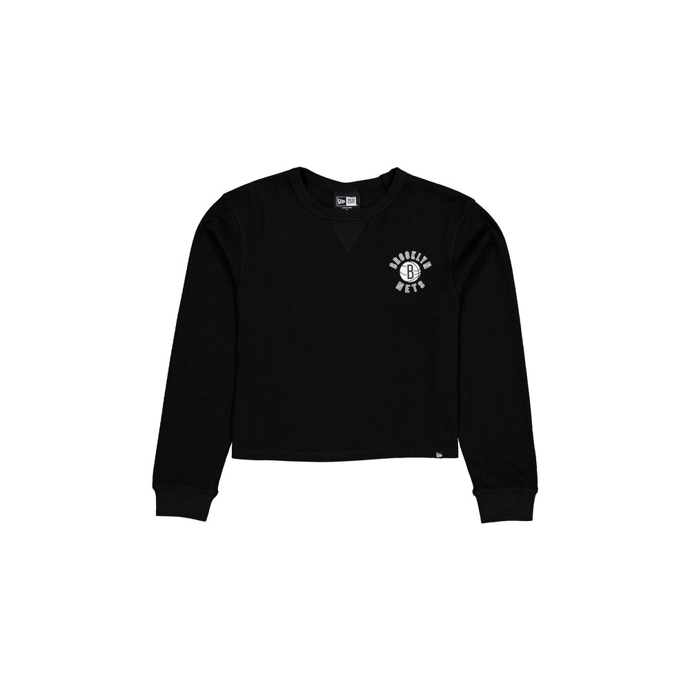 New Era Brooklyn Nets Sport Night T-Shirt Women's Long Sleeve - Size XL